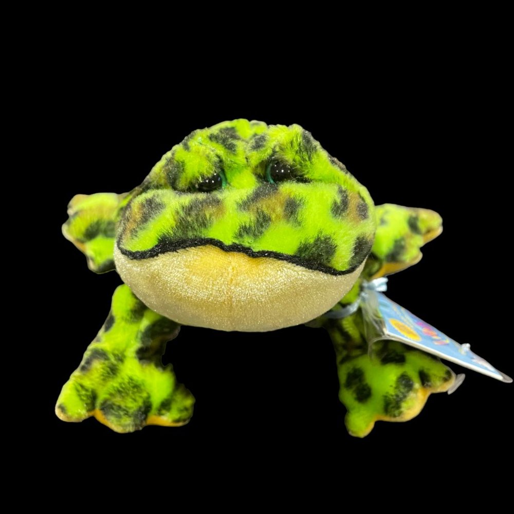 Ganz Webkinz Bullfrog Plush Toy with Sealed Code